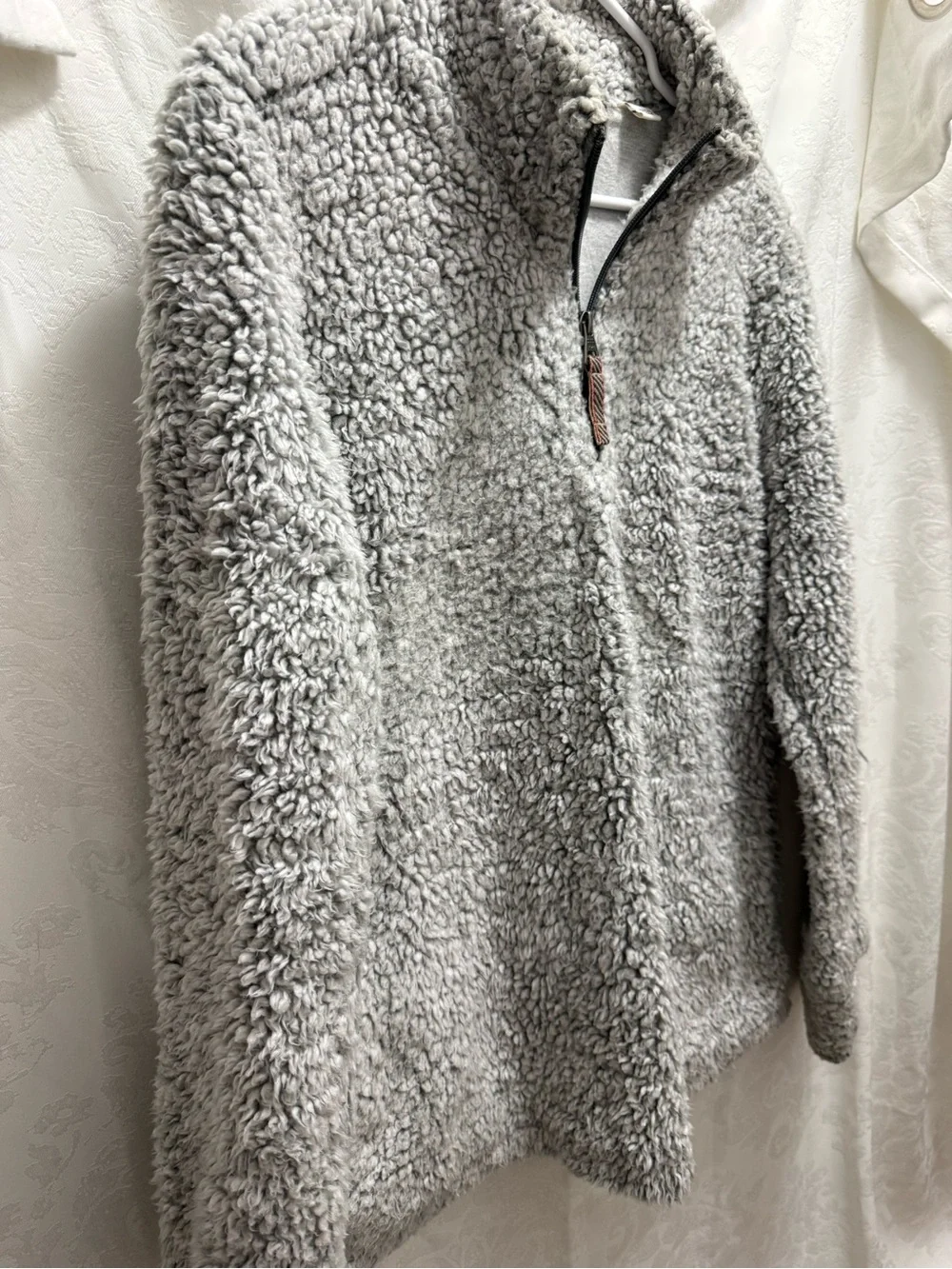 Weatherproof cozy sherpa